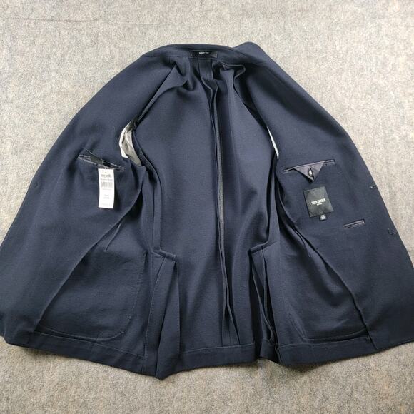 Todd Snyder Italian Knit Sportcoat Blazer size 36S Navy Blue Cotton NWT *Read* - Picture 3 of 16